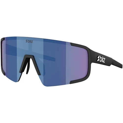 Bliz P003 Sonnenbrille in mattem Schwarz, Einheitsgröße - Leichte und stylishe Sonnenbrille mit stoßfesten Polycarbonat-Gläsern und bruchsicherer Fusion Lens Tech; ideal für Freizeit und Sport.