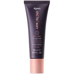 Dyson Chitosan™ Pre-Styling Creme 30 ml - Haarcreme für glattes bis welliges Haar, bietet flexiblen Halt und leichte Pflege für ein perfektes Styling.