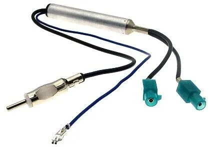 Antennenadapter Audi VW Doppelantenne Fakra DIN ADAPTER Autoradio NEUWARE