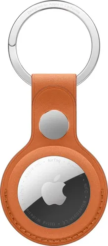 Apple AirTag Schlüsselanhänger aus Feingewebe (fuchsrot) - Stylischer Schlüsselanhänger für Apple AirTag, aus hochwertigem Feingewebe, schützt Ihr Gerät und sorgt für einen eleganten Look.