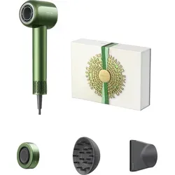 Haartrockner Föhn Hairstyler Glory Master AHD10 Grün - Haartrockner mit 1600 W Leistung und Ionen-Technologie, ideal für glänzendes, frizzfreies Haar. Ausgestattet mit Diffusor und Geruchsaufsatz, perfekt für jeden Haartyp.