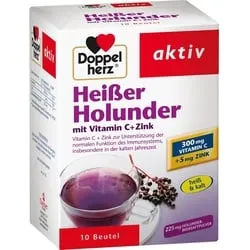 Doppelherz Heißer Holunder mit Vitamin C + Zink 10 ST