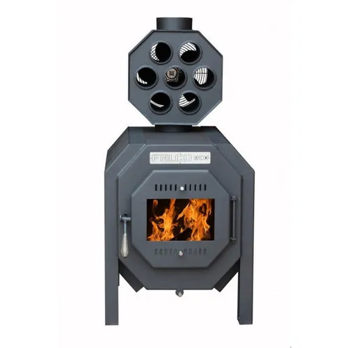 FALCO ECO 30 kW Werkstattofen - Effizienter Warmluftofen - Kaminöfen: Der leistungsstarke Holz-Werkstattofen mit Wärmetauscher und Ventilator sorgt für eine schnelle und gleichmäßige Wärmeverteilung in Ihrer Werkstatt.