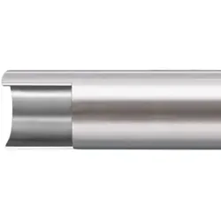 Fränkische Alu Steck-ES M32, Ø 32mm, Länge 3m - Sonstige Elektroinstallationsartikel - Schweres, stranggepresstes Aluminiumrohr mit hoher Druckfestigkeit (1250N/5cm), ideal für mechanisch anspruchsvolle Installationen im Freien.