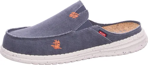 Fusion Jim Washed Canvas Denim EU 43 - Bequemer Slipper aus Baumwolle, federleicht und ideal für den Sommer – perfekt für Freizeitaktivitäten!