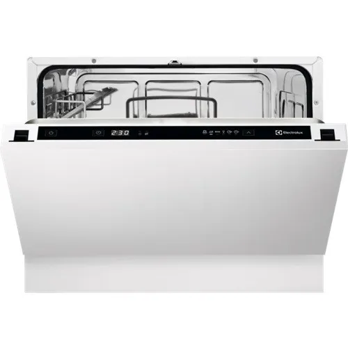 Electrolux ESL2500RO Geschirrspüler - Vollintegrierter Geschirrspüler, 6 Programme inklusive Express 20 Min. für schnelles Spülen, ideal für kleine Küchen und Haushalte.