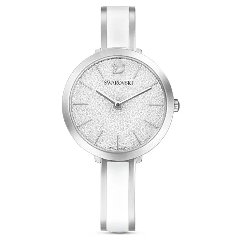 Swarovski Quarzuhr Crystalline Delight - Elegante Armbanduhr mit funkelndem Zifferblatt, Quarz-Antrieb und wasserdicht bis 5 bar – perfekt für jeden Anlass.
