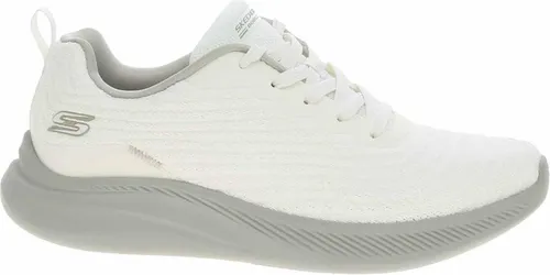 Skechers BOBS Moda Flex - Mellow Dawn Sneaker weiß 38 EU - Sneaker in Größe 38 EU mit bequemem Textil-Innenmaterial und flexibler Gummi-/Synthetiksohle für optimalen Tragekomfort im Alltag.