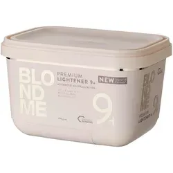 Schwarzkopf BLONDME Premium Lightener 9+ 450 g – Professioneller Blondierer - Erzielen Sie mit Schwarzkopf BLONDME Premium Lightener 9+ (450 g) bis zu 9 Tonhöhen Aufhellung für strahlendes Blond. Die spezielle Formel minimiert Haarbruch und sorgt für gleichmäßige Ergebnisse.