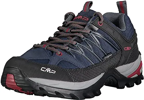 CMP Herren Rigel Low Shoe WP – Robuste Trekking- und Wanderhalbschuhe - Wanderschuhe mit wasserfester CLIMAPROTECT Membran und stabilisierendem TPU-Einsatz für maximalen Komfort auf deinen Abenteuern.