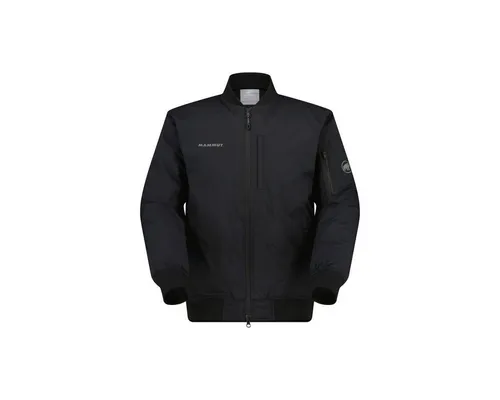 Mammut Floeberg IN Bomber Jacket Men black (0001) XXL - Outdoor Freizeitjacke für Herren, gefüllt mit 100 g 90/10er Gänsedaune für optimale Wärme und Komfort, ideal für kalte Tage und stilvolle Auftritte.