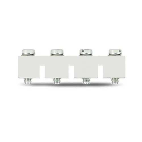 WAGO Brücker 4-fach 883-7044 - Praktischer 4-fach Querverbinder von WAGO, ideal für sichere und zuverlässige Kabelverbindungen. Hohe Strombelastbarkeit bis 192 A, einfach zu montieren und für den professionellen Einsatz geeignet.