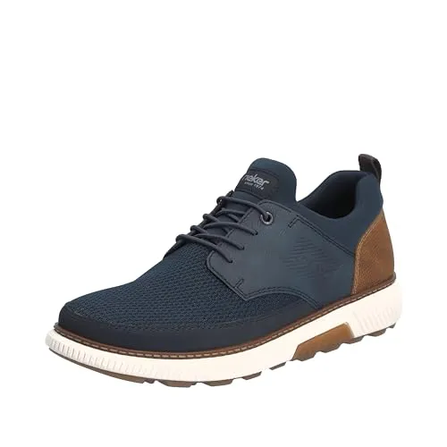 Rieker Herren Slipper Größe 45 EU - Slipper & Mokassins für Herren mit Gummizug, Extraweite für optimalen Komfort und herausnehmbarer Einlegesohle.