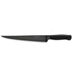 WÜSTHOF Performer Carver 26 cm – Schwarz - Hochwertiges Küchenmesser mit 26 cm Klinge und innovativer DLC-Beschichtung für müheloses Schneiden. Ergonomischer Griff für optimale Kontrolle – ideal für Fleisch und große Obst- oder Gemüsestücke.