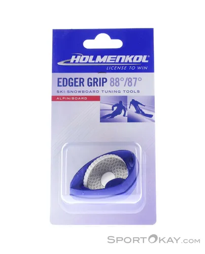 Holmenkol Edger Grip neutral - Präzises Tuningwerkzeug für Skis & Snowboards, sorgt für optimalen Kantenschliff und maximale Kontrolle auf der Piste.
