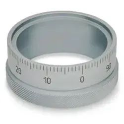 TEILRING MIT STANDARD-SKALA, MATTVERCHROMT