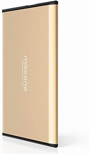 Maxone Externe Festplatte 500GB Tragbare festplatten 2,5 Zoll USB 3.0 Backups HDD Tragbare für TV,PC,Mac,MacBook, Chromebook, Wii u, Desktop, Laptop, Windows (500GB, Rosegold)