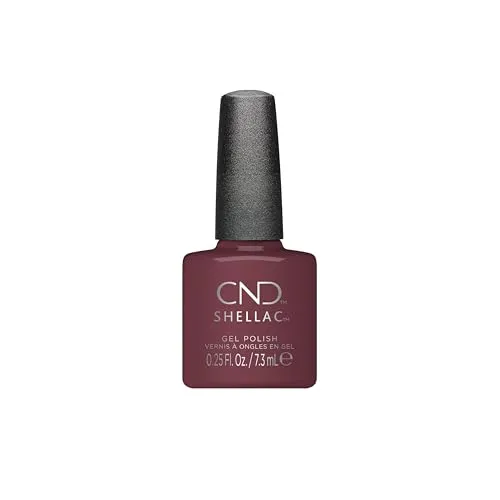 CND Shellac Married to the Mauve, 7.3 milliliters - Nagellack in Hochglanz, 100% kratzfest für 14 Tage, ideal für langanhaltende Maniküre.