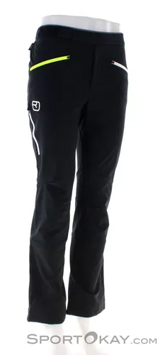 Ortovox Col Becchei Herren Tourenhose kurzgestellt Schwarz XL - Die Ortovox Col Becchei Herren Tourenhose (kurzgestellt, -5 cm) bietet durch das leichte und elastische Material optimalen Tragekomfort bei Skitouren. Mit atmungsaktiven Eigenschaften und praktischem Stauraum ist sie der ideale Begleiter.