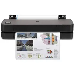 HP DesignJet T250 24-in Großformatdrucker - 24" Tintenstrahldrucker für präzise Farbdrucke, ideal für technische Zeichnungen und Grafiken, schnelle Druckgeschwindigkeit und vielseitige Anschlussmöglichkeiten.