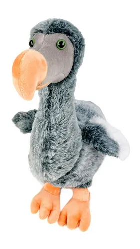 Teddys Rothenburg Kuscheltier Dodo grau/weiß 28 cm Plüschvogel