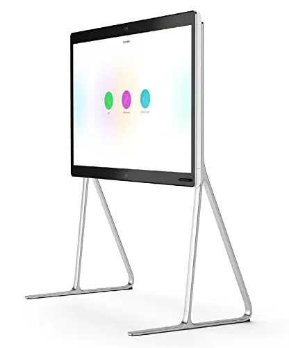 Cisco Webex Board Pro 55, 4K Videokonferenzsystem - Hochmodernes Gruppen-Videokonferenzsystem mit 12 MP Dual-Kamera, 4K Ultra HD Auflösung und Touchscreen für beeindruckende Meetings und Schulungen.
