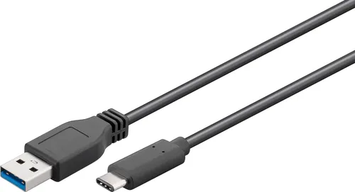 USB 3.0 Kabel A Stecker C Stecker schwarz - Länge: 1,0 m