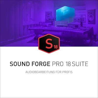Magix SOUND FORGE Pro 18 Suite Download Code - Professionelle Audio-Editing-Software für 1 Benutzer, ideal für Musikproduktion und Sounddesign, unbegrenzte Geräte-User.