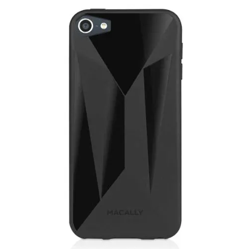 Macally FLEXFITB-T5 Flexible Schutzhülle für iPod Touch 5 (Material TPU) schwarz