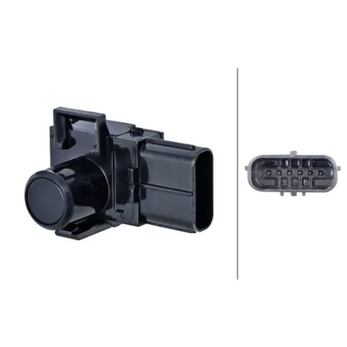 Hella Sensor für Einparkhilfe 6PX 358 270-011 - Autoteile, präziser Parkassistent für sicheres Einparken und Schutz vor Stößen