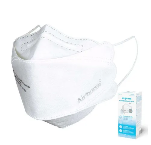 siegmund care Filtrierende Halbmasken FFP2 20x Air QUEEN Breeze Mask, Filterleistung 97,3 %, 20-St., MHD: 31.12.2028, Schutzart FFP2 NR D