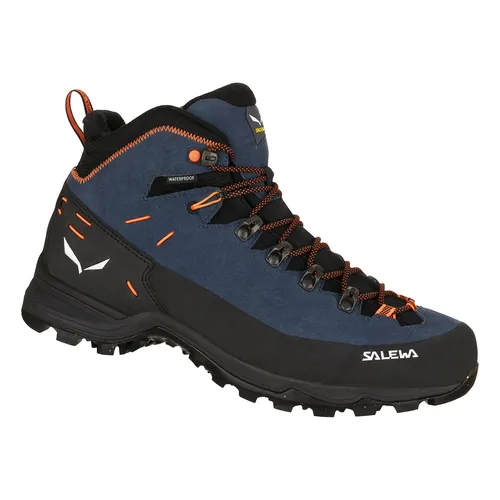 Salewa Alp Mate Winter Mid WP - Wasserdichte Herren-Wanderschuhe - Wanderschuhe für alpine Wanderungen im Winter, mit wasserdichter Membran und robustem Obermaterial aus Veloursleder. Ideal für Schnee und Eis, bietet hervorragenden Halt und Wärmeisolierung.