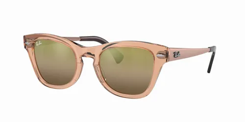 Ray-Ban RB 0707SM 6449G7 Sonnenbrille - Sonnenbrille in transparentem Braun mit 50 mm Gläsern, stilvolles Design für optimalen UV-Schutz und modischen Look.