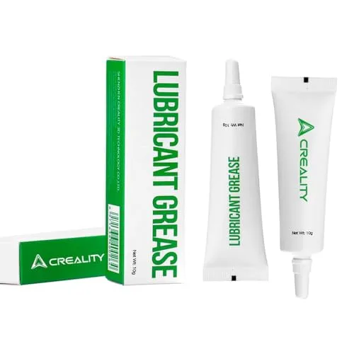 Creality 2PCS Schmierfett für 3D-Drucker - Hochwertiges Schmierfett für 3D-Drucker und CNC-Maschinen, sorgt für geräuscharmen Betrieb und reibungslose Funktion. Ideal für Führungsschienen und Übertragungssysteme.