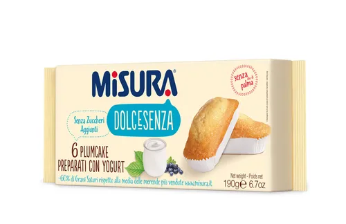 Plumcake Con Yogurt DolceSenza Misura® 190g