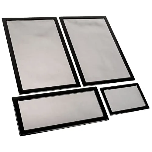 DEMCiflex Staubfilter-Set für Cooler Master MasterBox NR200p - schwarz/schwarz