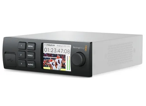 Blackmagic Design Teranex Mini Smart Panel - TV-Tuner & Videoaufnahmegeräte mit LCD-Farbbildschirm und Bedientasten für einfache Anpassungen und Menüzugriffe, kompatibel mit allen Teranex Minis und Blackmagic Web Presenter.