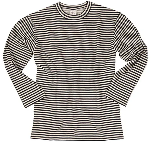 Russischer Marine Pullover gestreift - Troyer Sweatshirt für Outdoor und Military - Größe: L, ideal für Camping und Outdoor-Aktivitäten, strapazierfähig und stylisch im Military-Look.