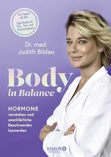 Body in Balance - Judith Bildau - Buch über Balance und Wohlbefinden, gebundene Ausgabe, ideal für alle, die ihre Gesundheit nachhaltig verbessern möchten.