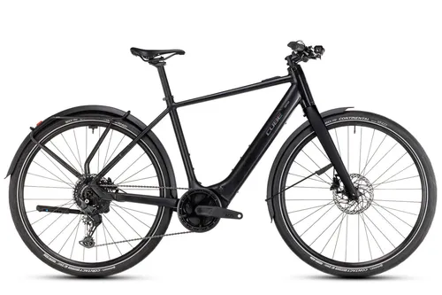 CUBE Editor Hybrid Pro FE 400X black ́n ́spectral 2024-2025 58cm - E-Bike für stressfreies Stadtleben! Mit dem Bosch SX Antrieb und praktischem Gepäckträger wird jeder Ride zum stilvollen Erlebnis. Ideal für moderne Städter, die Wert auf Eleganz und Funktionalität legen.