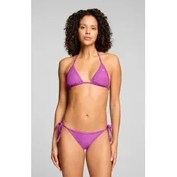 PUMA Triangel-Bikini-Top PUMA SWIM WOMEN TRIANGLE TOP, zum Binden, Neckholder rosa S