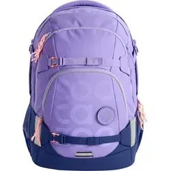 coocazoo Schulrucksack Mate „Tarp Frosty Lilac” - Schultaschen-Set für die 3. Klasse mit ergonomischem Design, höhenverstellbaren Schulterträgern und nachhaltigem Material für optimalen Tragekomfort und Sicherheit.