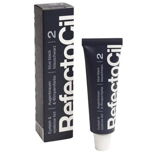 RefectoCil 2.blauschwarz Augenbrauen- und Wimpernfarbe 15 ml - Hochwertige Augenbrauen- und Wimpernfarbe für eine langlebige, wasserfeste Färbung. Ideal zur Anpassung an die Haarfarbe. Eine Tube reicht für ca. 30 Anwendungen. Für individuelle Farbauswahl und perfekte Ergebnisse!