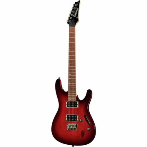 Ibanez S521 BBS B-Stock E-Gitarre - B-Stock E-Gitarre mit Merantikorpus und Wizard III Ahorn-Hals. Ideal für kreative Spieler, die Wert auf hohe Qualität und volle Garantie legen.