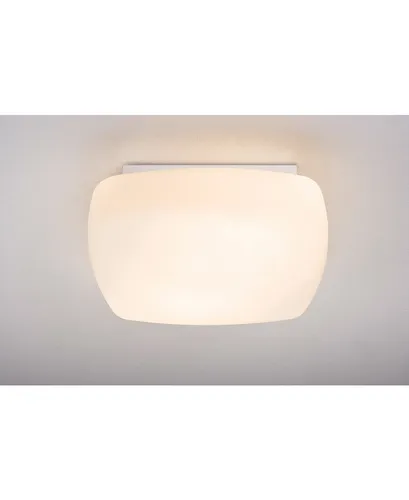 Paulmann Deckenleuchte Cubicco 2x18W G24d2 Warmweiß - Elegante Wand- und Deckenleuchte Cubicco aus hochwertigem Opalglas. Sie bietet sanfte Lichtverteilung und wird mit energiesparenden Leuchtmitteln geliefert. Ideal für moderne wie auch historische Räume.