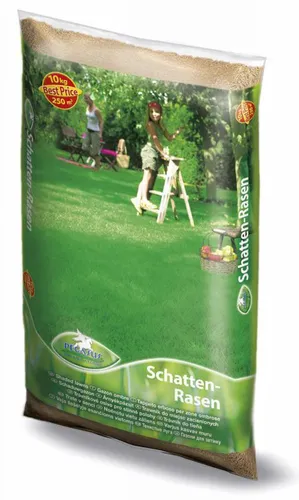 Pegasus Schattenrasen 10 kg für schattige Lagen - 10 kg Pegasus Schattenrasen - Ideal für schattige Bereiche. Diese spezielle Mischung sorgt für einen dichten Rasenteppich, der Moos und Unkraut effektiv verdrängt und sich schnell etabliert.