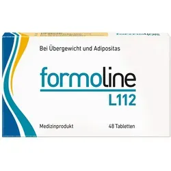 Formoline L112 Tabletten zum Abnehmen - Diät - Effektiver Fettbinder zur Verminderung der Kalorienaufnahme, klinisch geprüft und ideal zur Unterstützung einer kalorienreduzierten Ernährung.