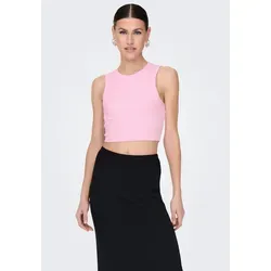 ONLY Tanktop ONLVILMA S/L CROPPED TANK TOP JRS NOOS rosa M (38)