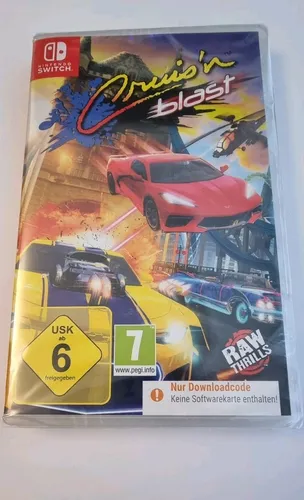 Cruis'n Blast für Nintendo Switch - Digitaler Download - Erlebe rasante Autorennen in Cruis'n Blast! Digitaler Download für Nintendo Switch, USK ab 6 Jahren, mit aufregenden Features und unvergleichlichem Spielspaß.