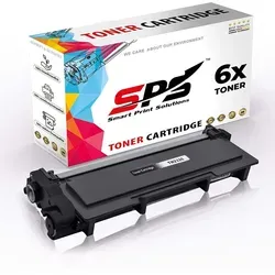 6x Toner TN2320 TN-2320 Schwarz Kompatibel für Brother MFC-L2740DW Drucker